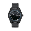 Movado Bold Black Dial Men&#39;s Stainless Steel Watch