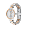 Movado Bold Silver Dial Two-tone Ladies Watch
