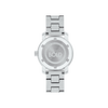 Movado Bold Silver Sunray Dial Stainless Steel Ladies Watch