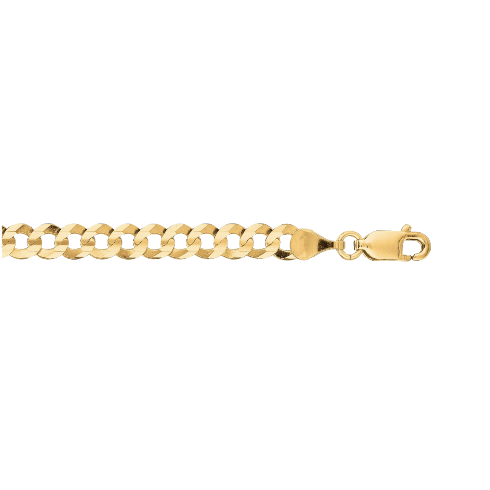 14K Gold 4.7mm Comfort Curb Chain