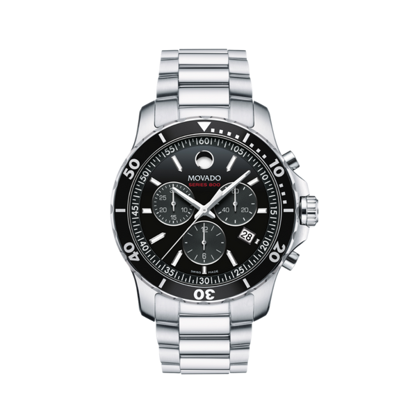 Movado 800 series online black