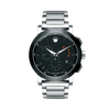 Movado Museum Chronograph Grey Dial Stainless Steel Men&#39;s Watch