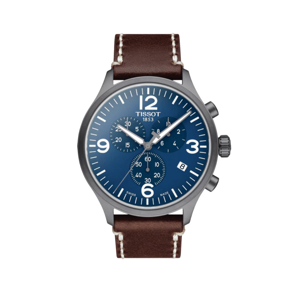 Tissot T-Sport Chronograph XL Blue Dial Men's Watch
