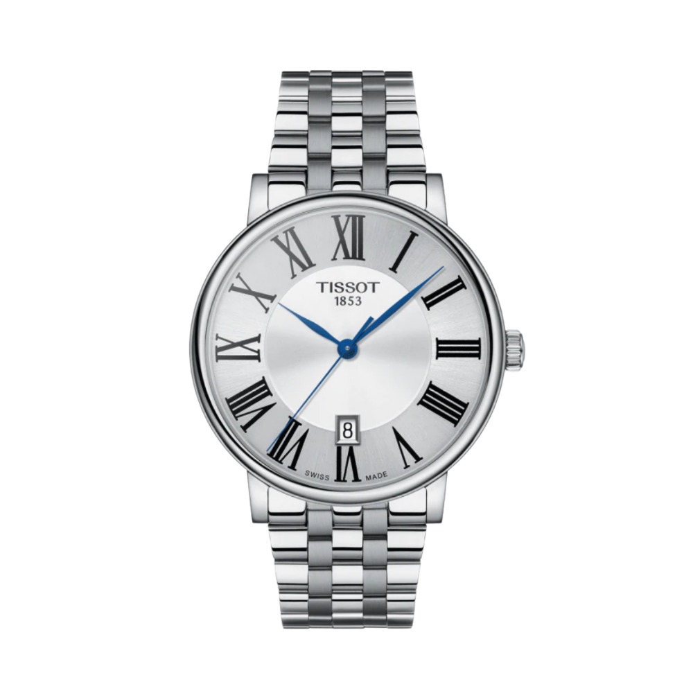 Tissot Carson Premium Automatic Men's Watch in Silver
