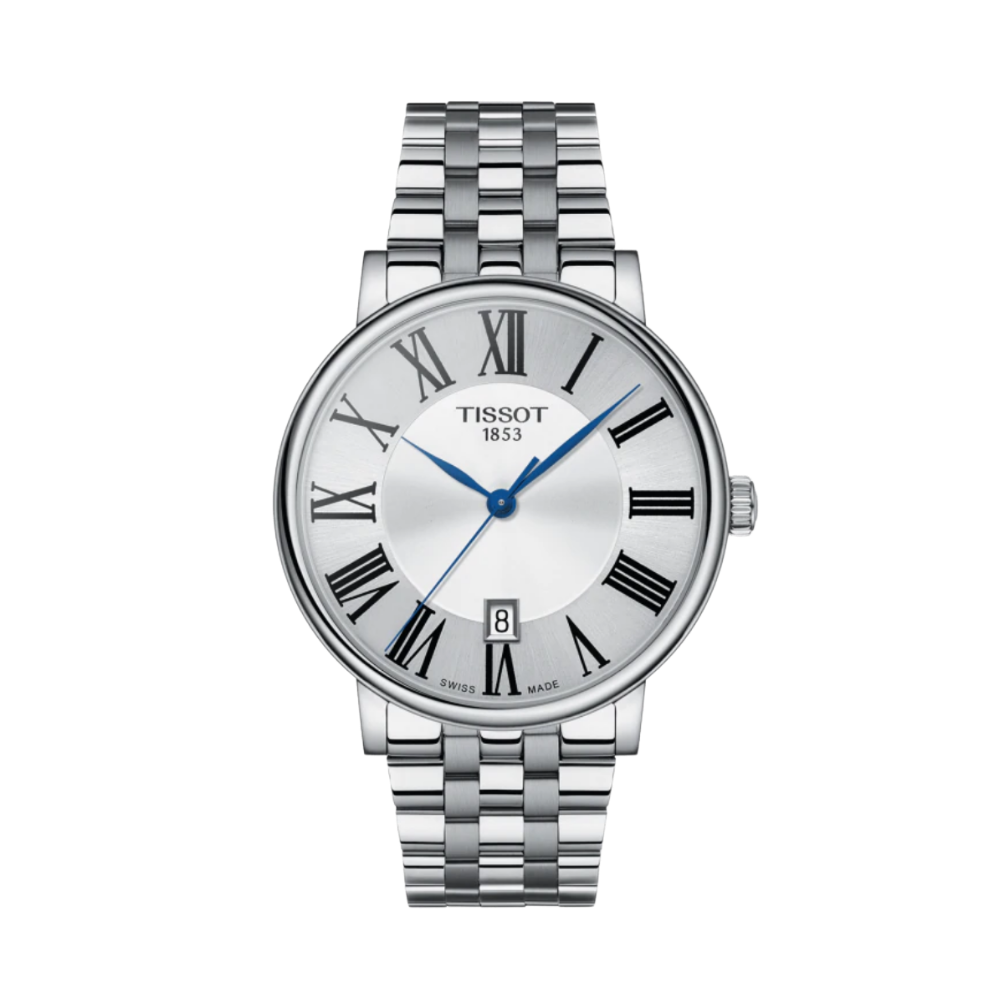 Tissot Carson Premium Quartz Silver Dial Men's Watch