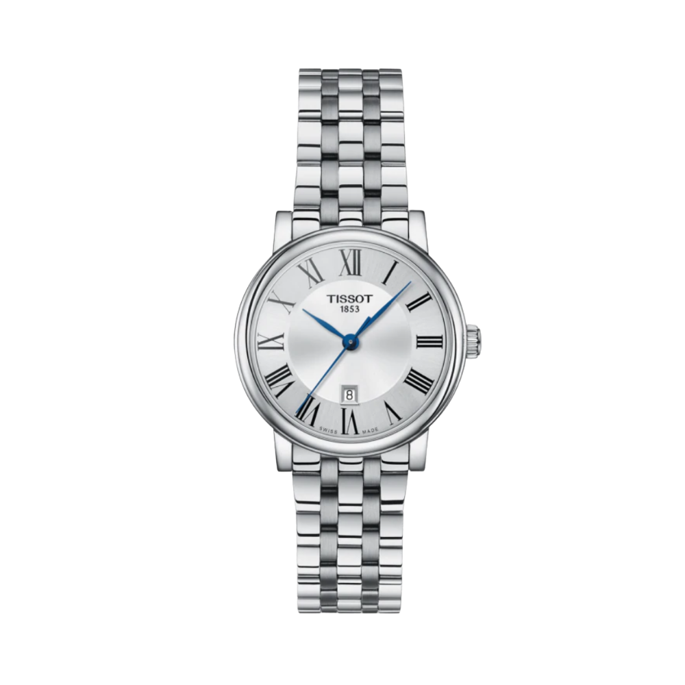 Tissot Carson Premium Lady Quartz Silver Dial Ladies Watch