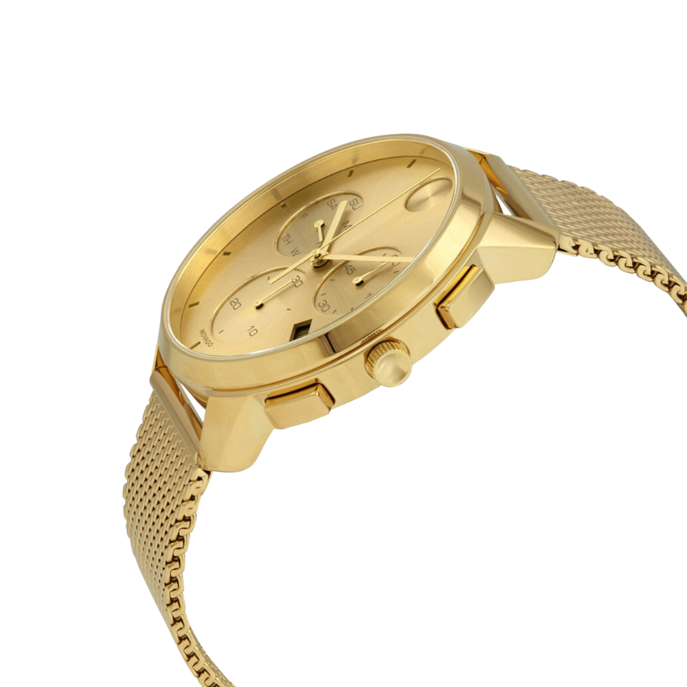 Movado bold thin discount gold