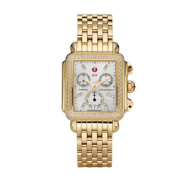 Michele watch online gold