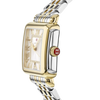 Michele Deco Madison Two-Tone 18K Gold Diamond Dial Watch