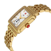 Michele Deco Mid 18K Gold Diamond Dial Watch