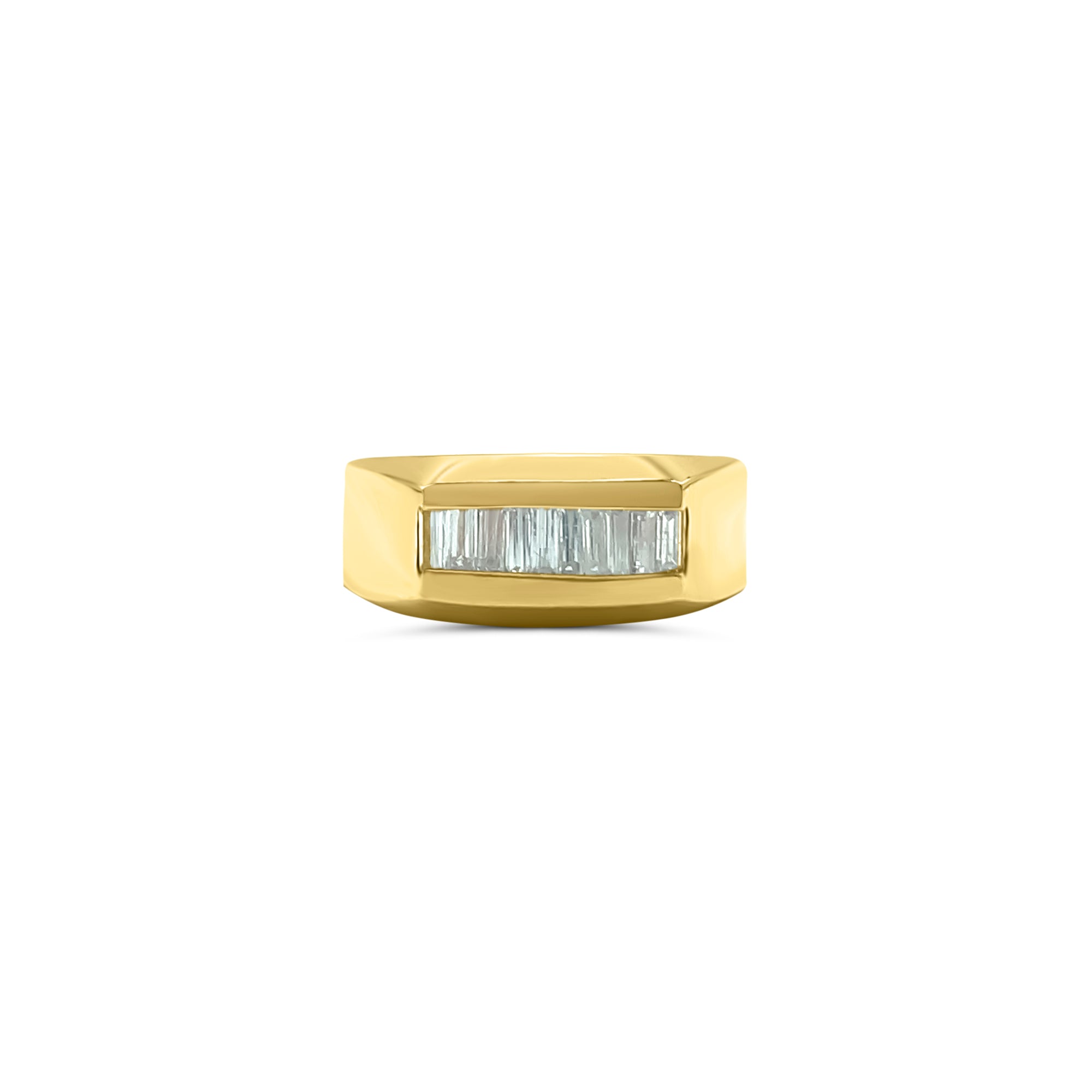 Men's Baguette Ring