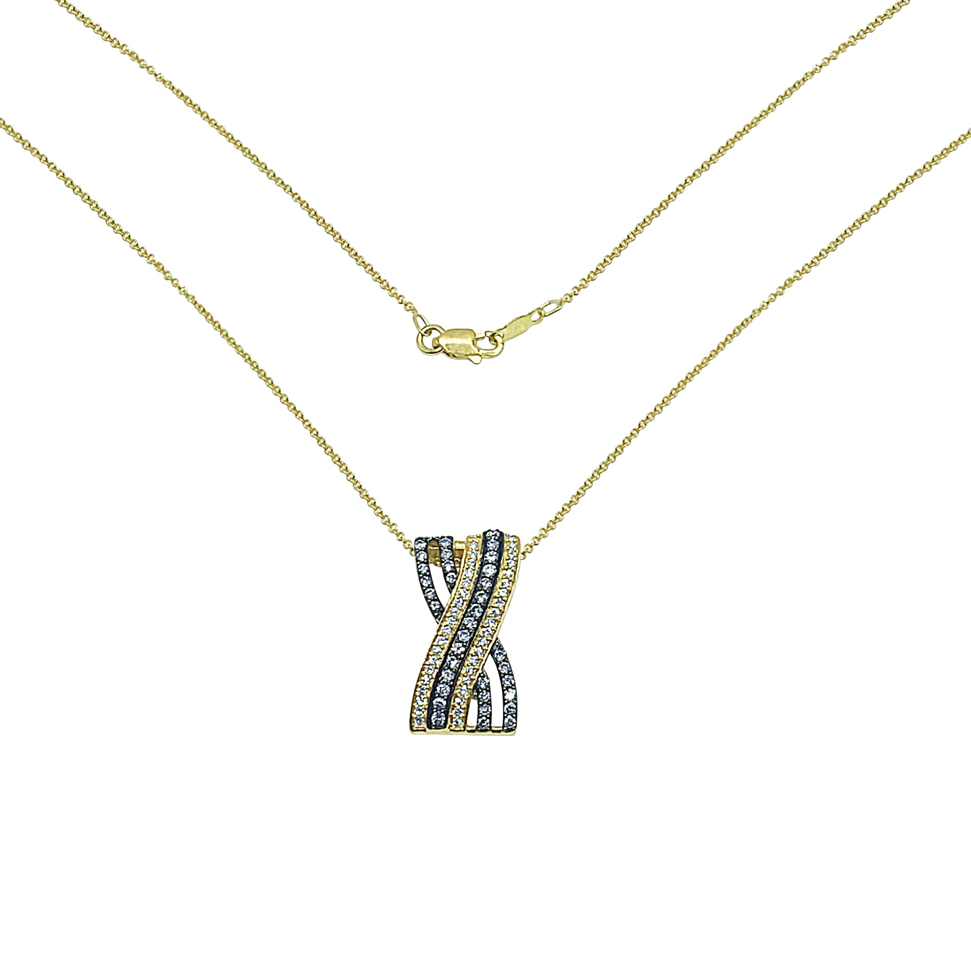 Le Vian® 3/4ctw Nude Diamonds™ and Chocolate Diamonds® 14k Honey Gold™ Pendant  Necklace | REEDS Jewelers