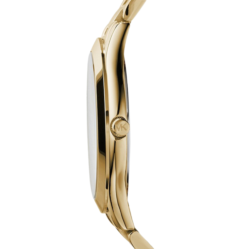 Michael kors watch runway on sale gold