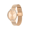Movado Bold Shimmer Pale Rose Gold PVD Ladies Watch