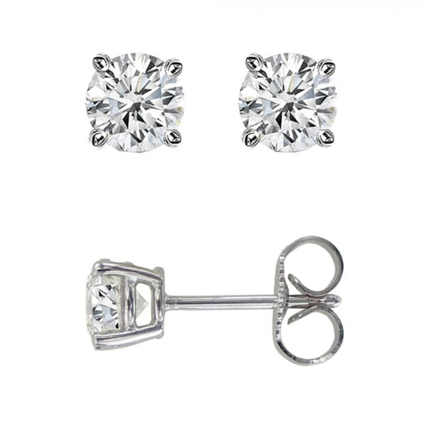 Diamond Stud Earrings - Mahtani Jewelers